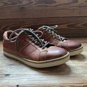 Roan By Bed Stu 8.5 Men's Eli Brown Leather Sneaker Hand Finished Artisan Shoes